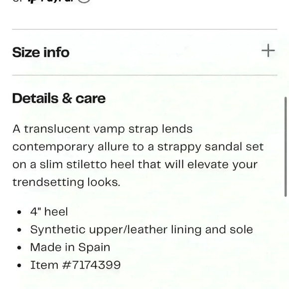 Stuart Weitzman Mondrian 100 Sandals. Size 8 wisteria $450 new - Picture 5 of 9